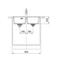 Fragranite Maris MRG Negro Mate - Franke