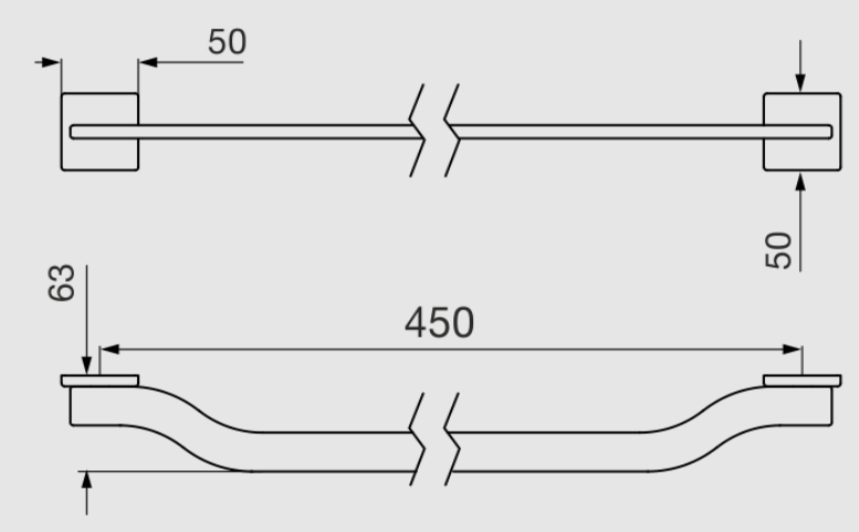 Barral 450 mm Shoreline - Novum