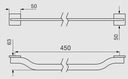 Barral 450 mm Shoreline - Novum