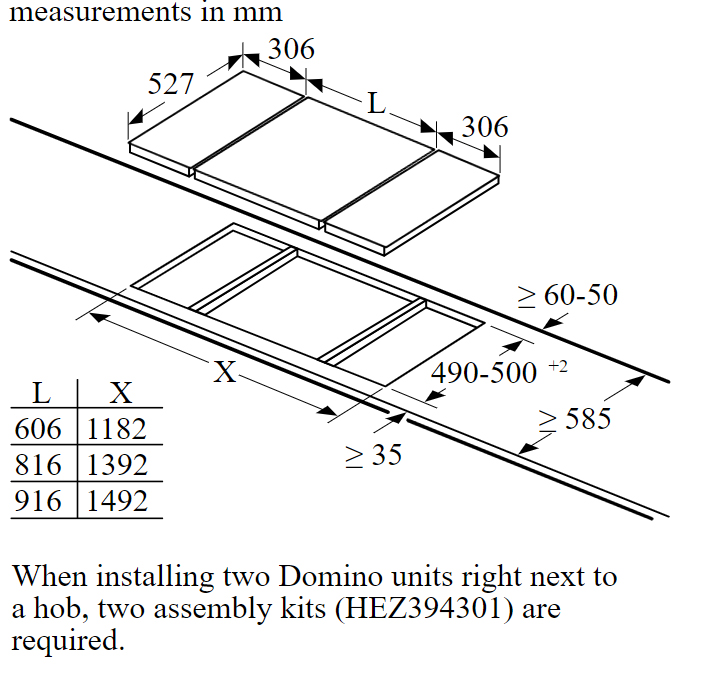 Anafe Domino Vitrocerámico - BOSCH PKF375FP2E