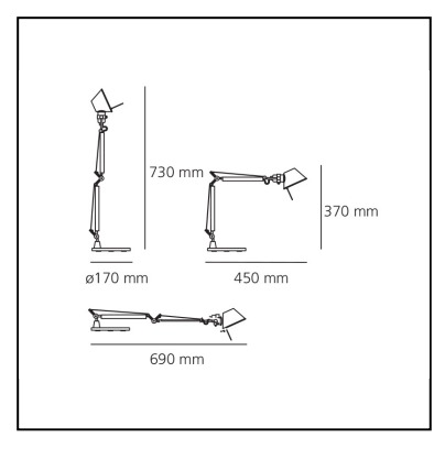 Lámpara Tolomeo Micro - Artemide