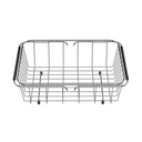 Cesto escurridor Rectangular Tramontina de Acero Inox con Asa Regulable para Bacha