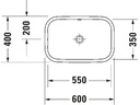 Happy D.2 Plus Washbowl - Duravit