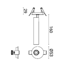 EMPOTRABLE WIPI 3W X1 CON AUREL R