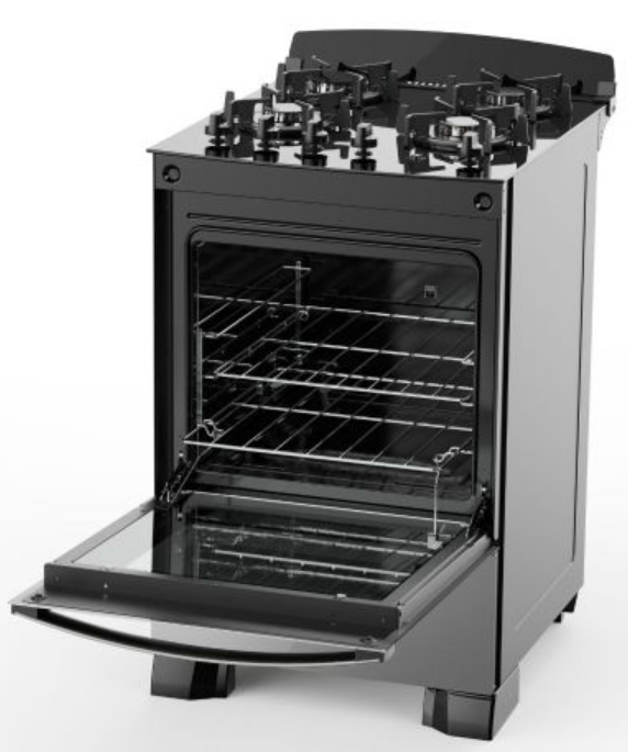 COCINA MULTIGAS 56CM ESPEJADA