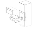 CAJÓN CALENTAMIENTO SMEG 60 CM DOLCE STIL NOVO - CPRT615NR