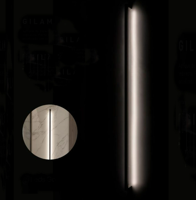 GILAM - Aplique de pared con iluminación indirecta