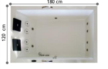 Jacuzzi Clean Dupla 180X120
