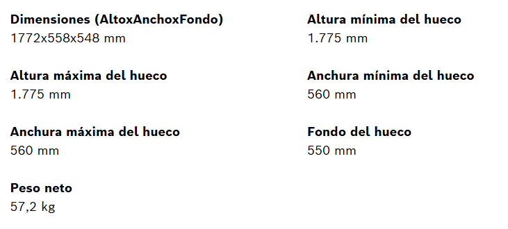 Heladera Panelable KIR81ADD0 - Bosch