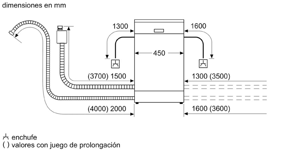 Lavavajillas de libre instalación 45 cm Acero inoxidable - BOSCH