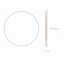 Aplique Eclipse 60 CM - IMDI