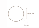 Aplique Eclipse fieltro 45 CM - IMDI