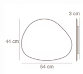 Aplique Eclipse Stone fieltro chico 54 CM - IMDI