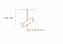 Spot Cavia 24 unidireccional - IMDI