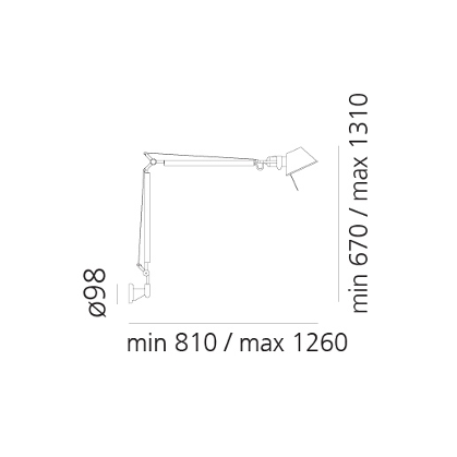 Lámpara Tolomeo Wall - ARTEMIDE