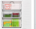 Serie 6 Frigorífico combinado integrable 177.2 x 55.8 cm bisagra plana con cierre suave KIN86ADD0  - BOSCH