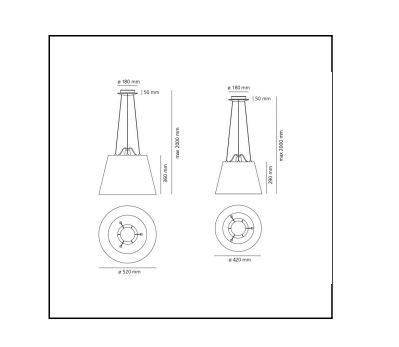 Tolomeo Mega Suspensión - ARTEMIDE