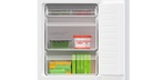 Heladera Integrable Panelable 60 cm Puerta Deslizante 177.2 x 54.1 cm Cíclica Low Frost - BOSCH