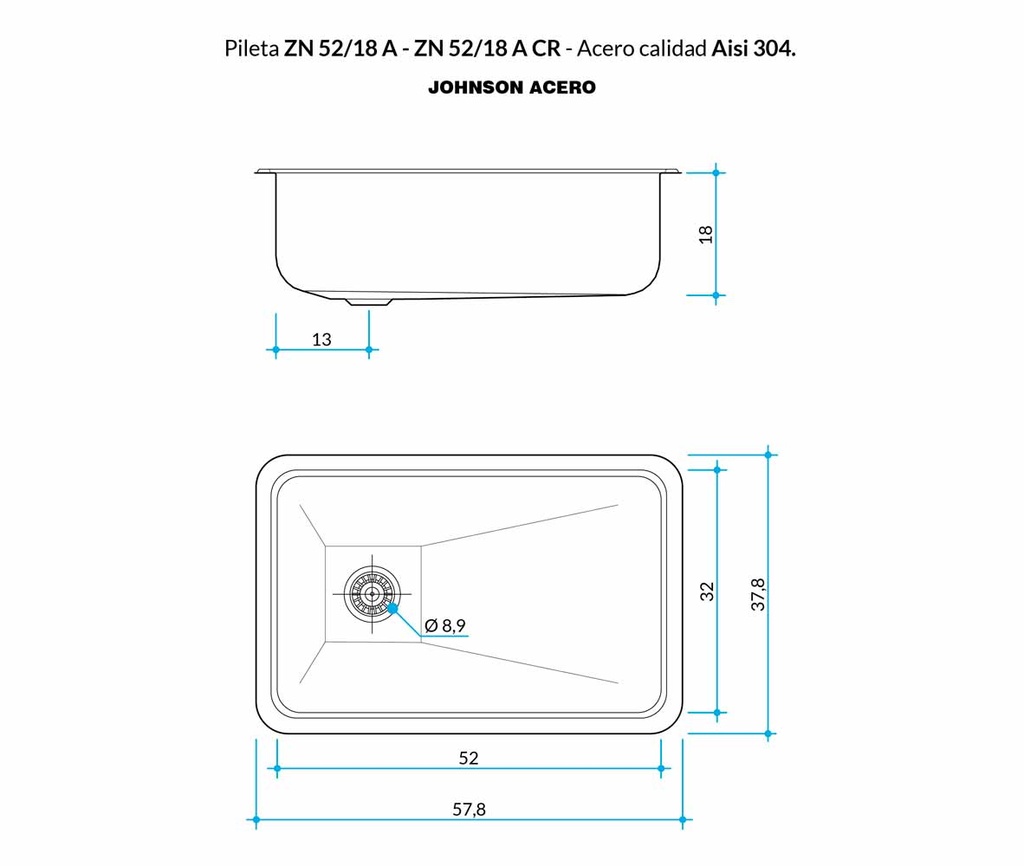 ZN 52/18 A - Johnson Acero