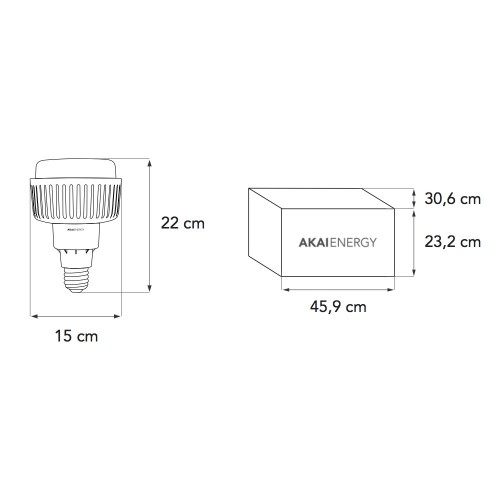 Lampara Low Bay 60w a 120w