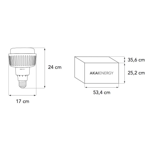 Lampara Low Bay 60w a 120w