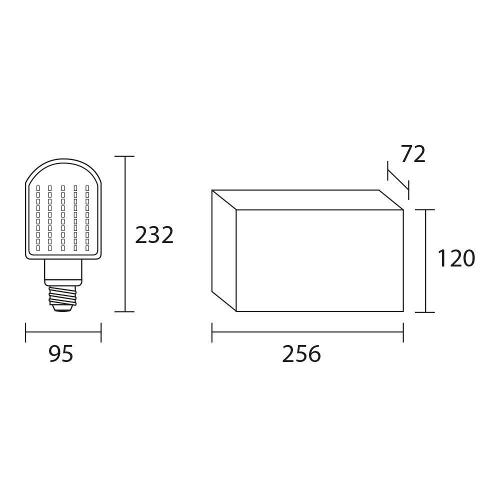 Lampara Alumbrado Publico 36w a 45w