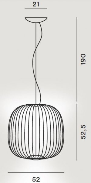 Lampara Spokes II colgante