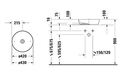 Bacha Sobre encimera Oval - Duravit