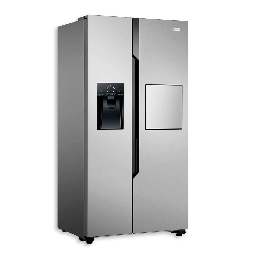 Heladera Side By Side Inverter 605 Inox - Vondom