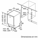 Lavavajillas Integrable 45 cm - Bosch