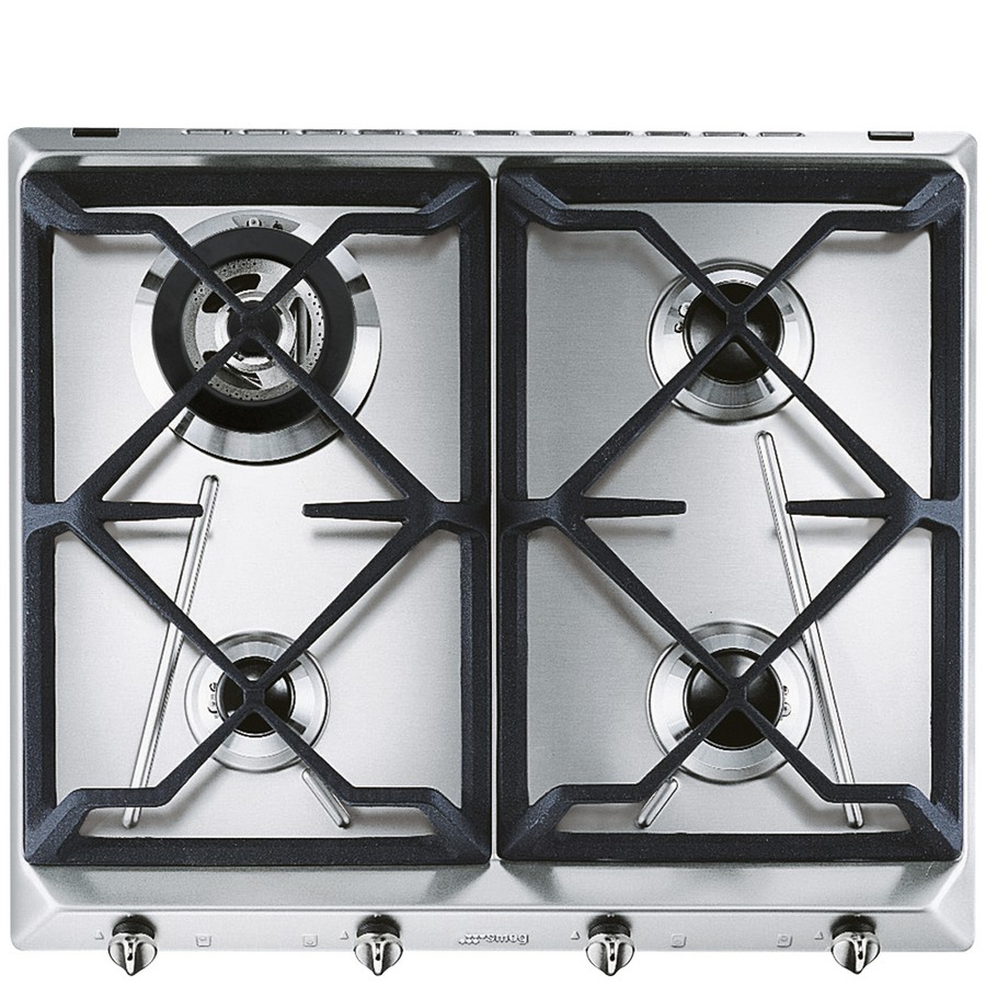 Anafe Gas 60cm 4H SRV564GH3-AR - SMEG