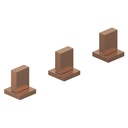 [34002SKIN] Grifería para Bidet Block Up Skin - Hidromet