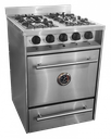 COCINA INDUSTRIAL CON PUERTA DE ACERO 60CM - KOKKEN