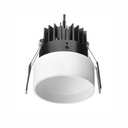 Bloom Semi empotrable de techo Ø80x85mm (Blanco)