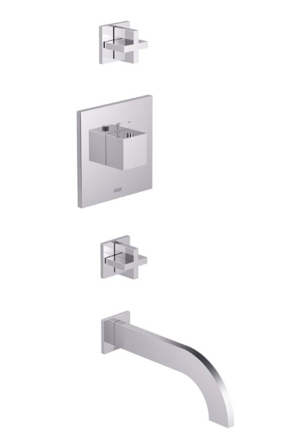 Vistas para Juego Termostático de Ducha y Bañera Edge - Novum