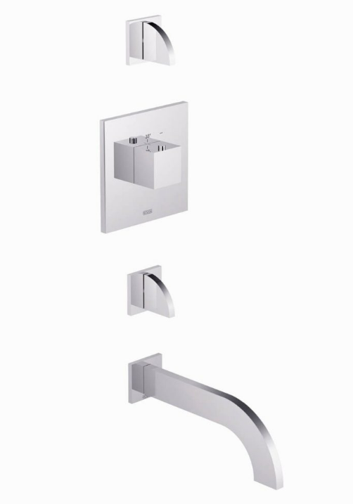 Vistas para Juego Termostático de Ducha y Bañera Edge Dee - Novum