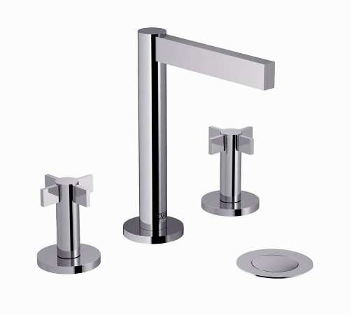 Juego de lavatorio Lollipop Brushed Nikel - Novum