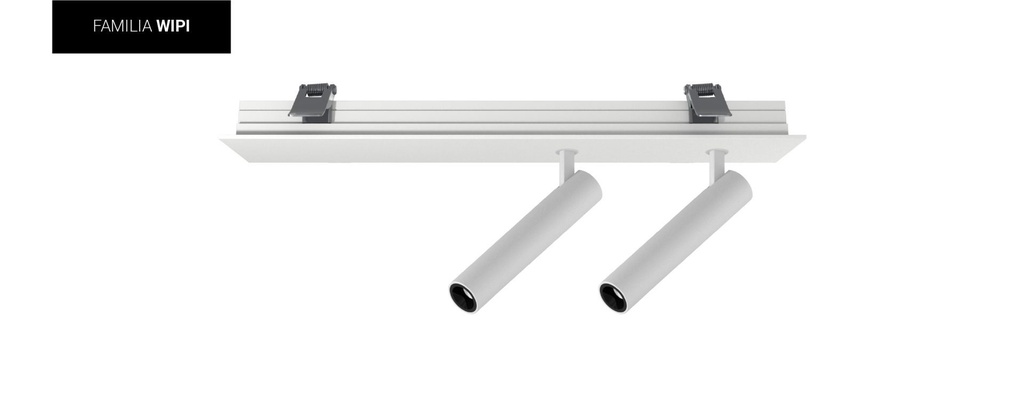 EMPOTRABLE WIPI 3W X2 CON AUREL RECT A2