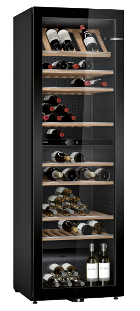 Serie 6 Vinoteca con puerta de cristal 186 x 60 cm Bosch - KWK36ABGA