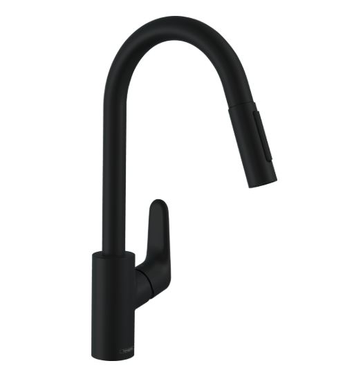 Focus M41 Mezclador Monomando de cocina 240 c/Ducha Extraíble, 2jet - HANSGROHE