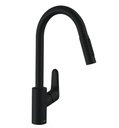 Focus M41 Mezclador Monomando de cocina 240 c/Ducha Extraíble, 2jet - HANSGROHE