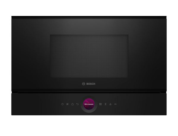 Microondas Empotrable Compacto Serie 8, 38 cm Negro 21 lts BEL7321B1 - BOSCH