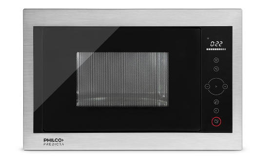 Microondas Empotable con Grill Panel Táctil 25 L Philco - Predicta