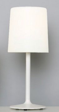 Lampara de mesa velador Hit Hat translucido largo - IMDI