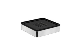 [Cromo - Negro] Set Baño Spirit Cromo Negro - Zen Desing (5 Pzas)