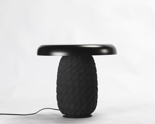 [MM-B02] Lampara de mesa Valle M negro