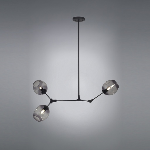 [SMOKEX3] Lampara suspendida Smoke x 3