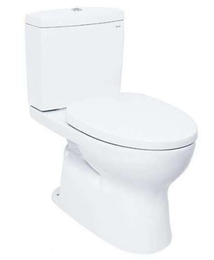 [PTOIMOC320+PTOIMOS320+PTOIASTC385] Inodoro De Pie Con Mochila CS320 SoftClose Elongated- TOTO