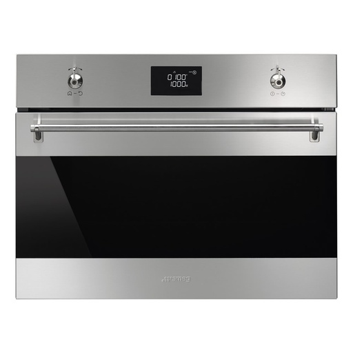 [SF4390MCX-AR.] HORNO COMBINADO MICROONDAS SMEG 60CM SF4390MCX