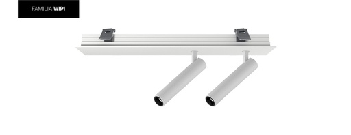 EMPOTRABLE WIPI 3W X2 CON AUREL RECT A2